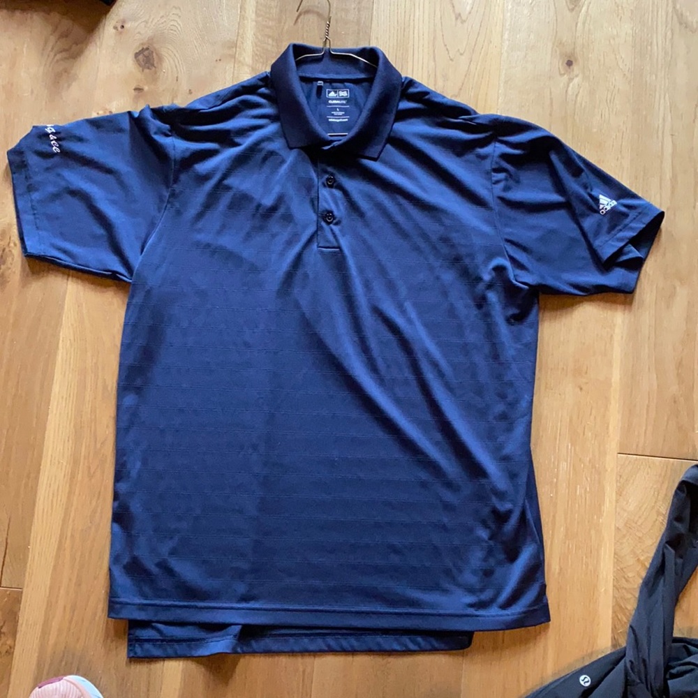 Large Men’s adidas golf polo